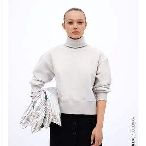 Zara Turtleneck Sweater - Beige